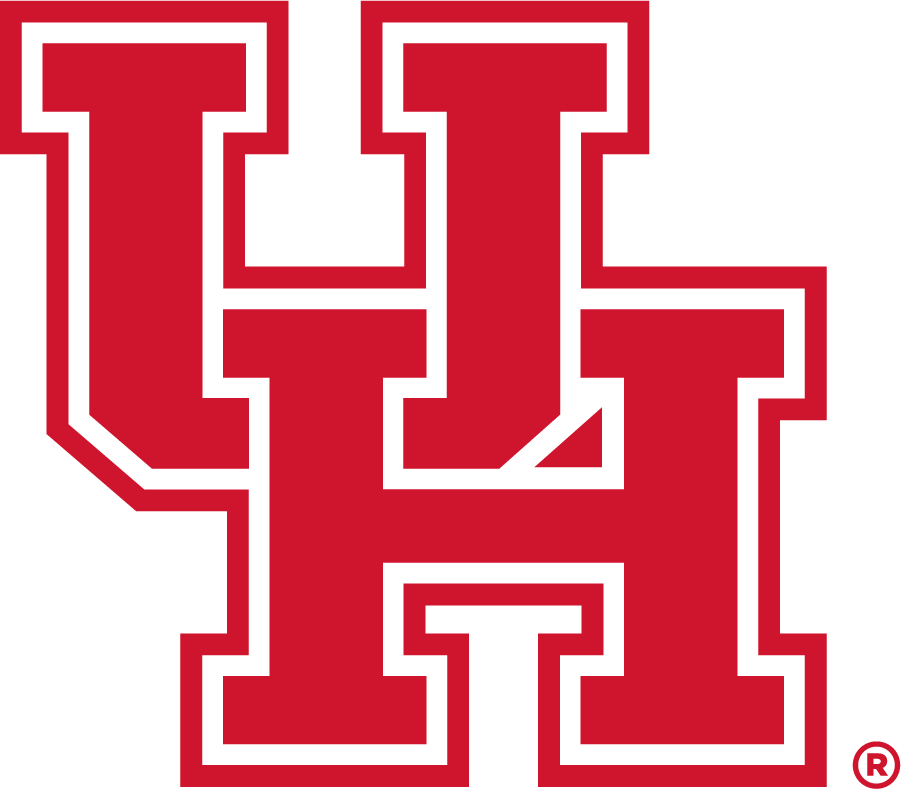 Houston Cougars 2017-Pres Primary Logo diy DTF decal sticker